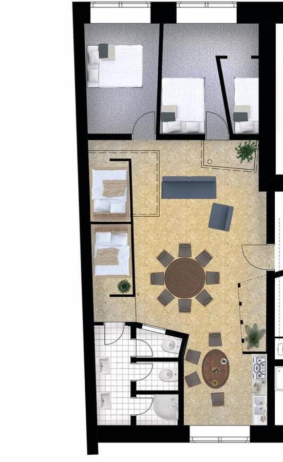 Einzigartige 140qm Loft Fur Familie Und Freunde - Am Spree! Appartamento
